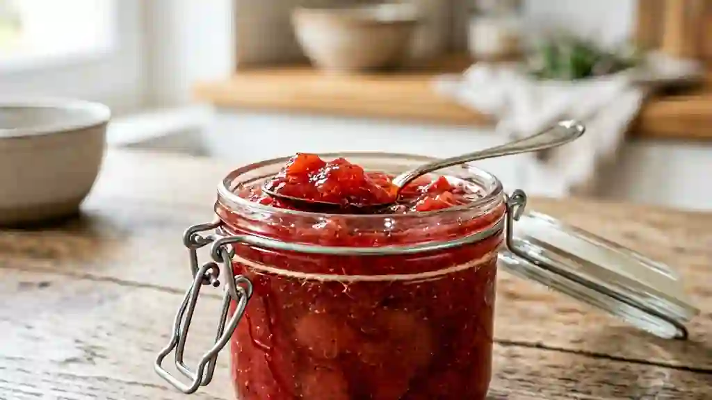 Confiture de pastèque fondante à la vanille - Photo de présentation