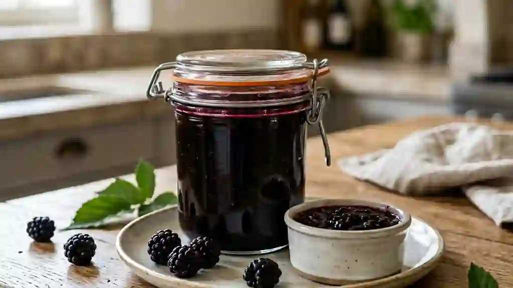 Confiture de mûres onctueuse - Photo de présentation