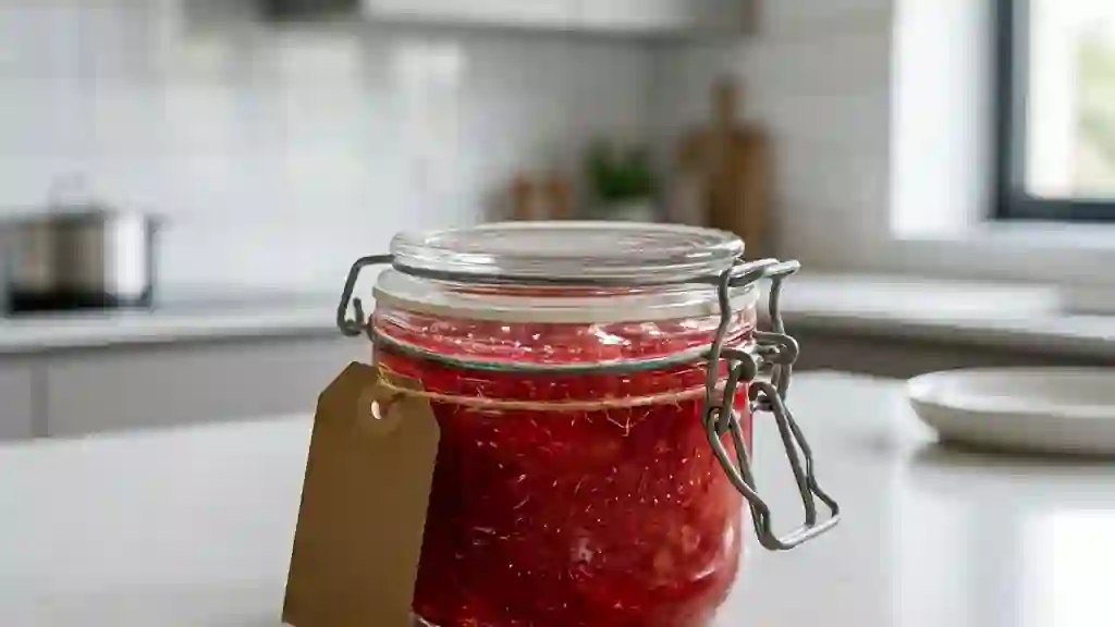 Confiture de pastèque fondante au citron - Photo de présentation