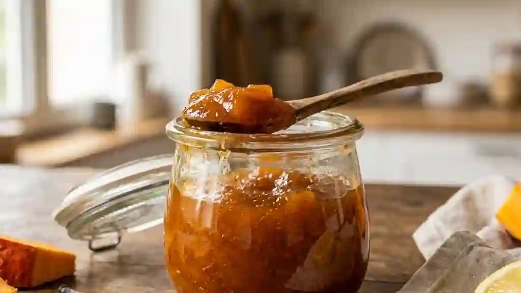 Confiture de potimarron fondante à la vanille - Photo de présentation