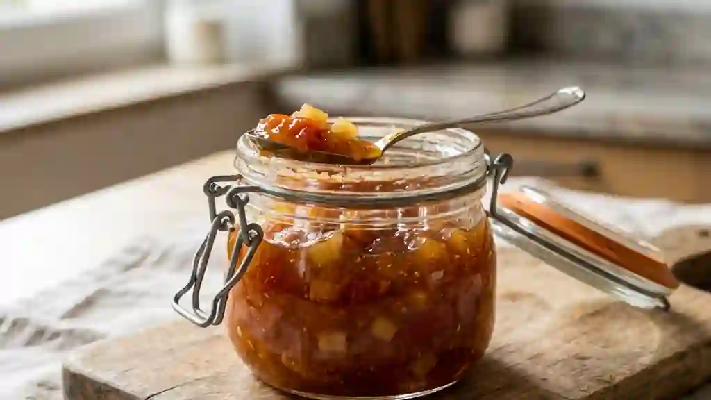Confiture Fondante Tomate, Pomme & Citron - Photo de présentation