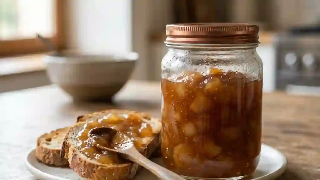 Confiture Poire Cannelle Fondante et Épicée - Photo de présentation