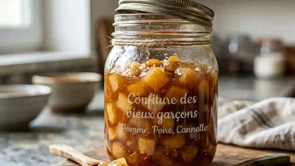 Confiture Fondante Pomme, Poire & Cannelle - Photo de présentation