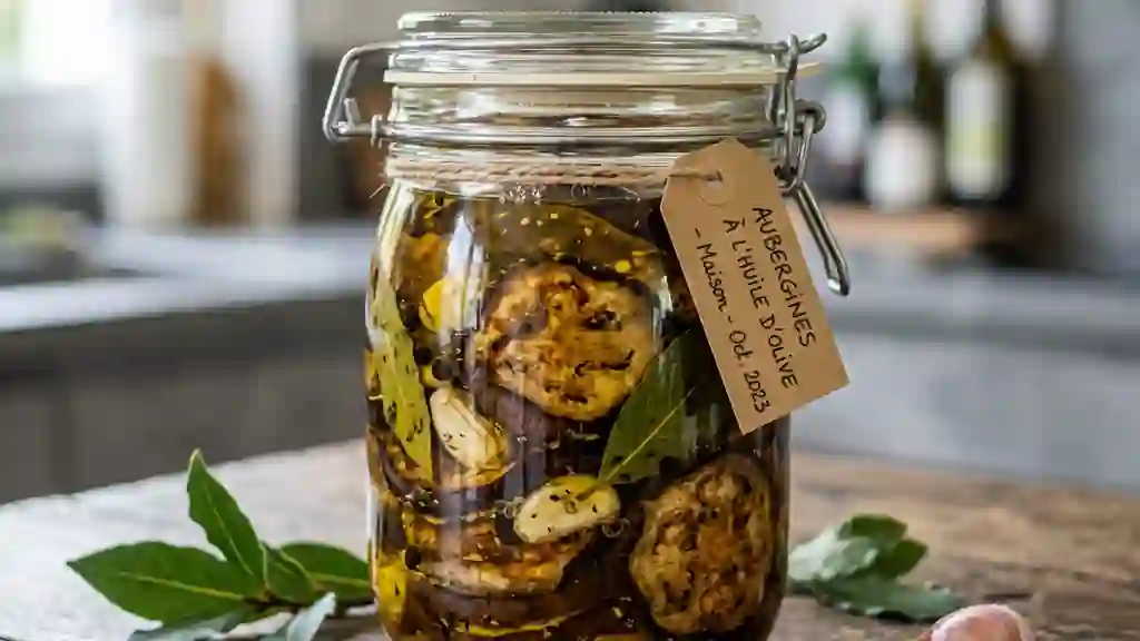 Aubergines Fondantes à l'Huile et à l'Ail - Photo de présentation