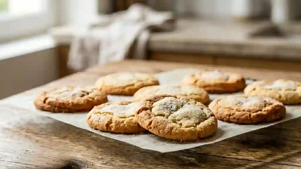 Cookies Vanillés au Sucre et Beurre Tendre - Photo de présentation