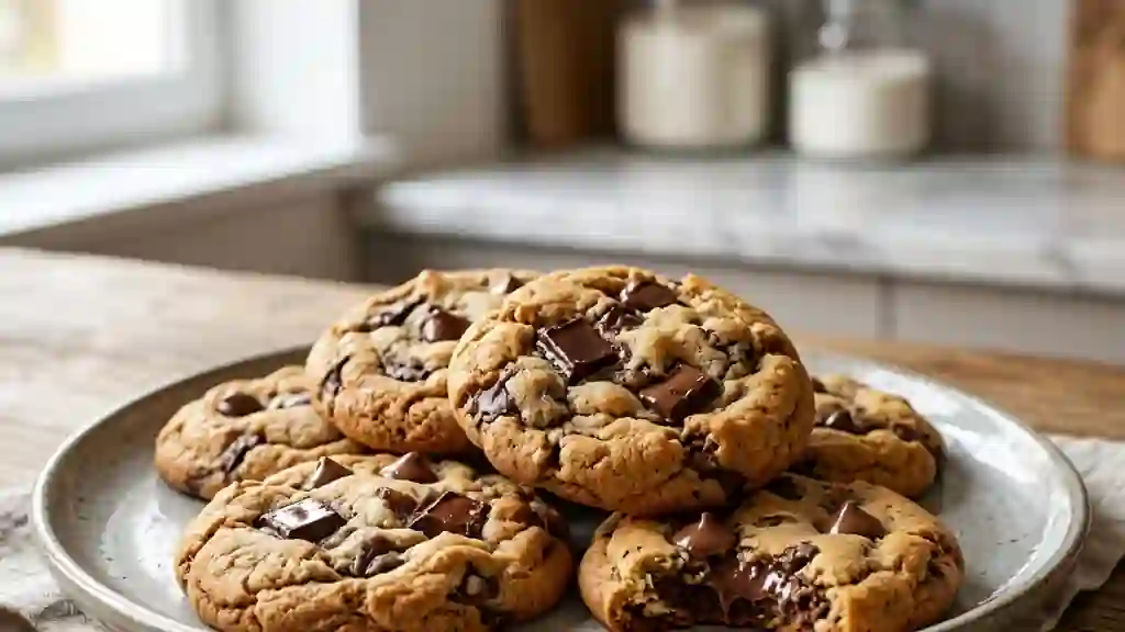 Cookies fondants au duo de chocolats - Photo de présentation