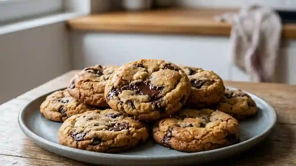 Cookies fondants aux pépites de chocolat - Photo de présentation