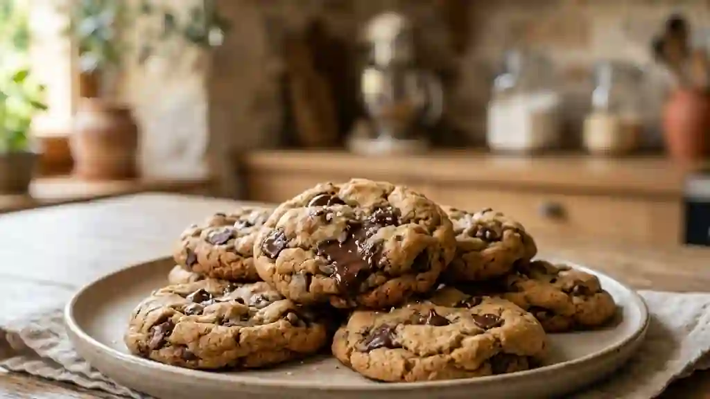 Cookies moelleux aux pépites de chocolat - Photo de présentation