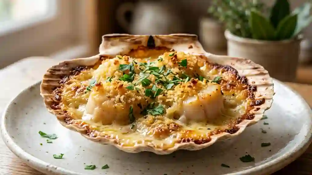 Coquilles lilloises gratinées - Photo de présentation