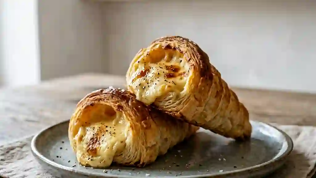 Cornets de Murat au Fromage Fondant et Croustillant - Photo de présentation