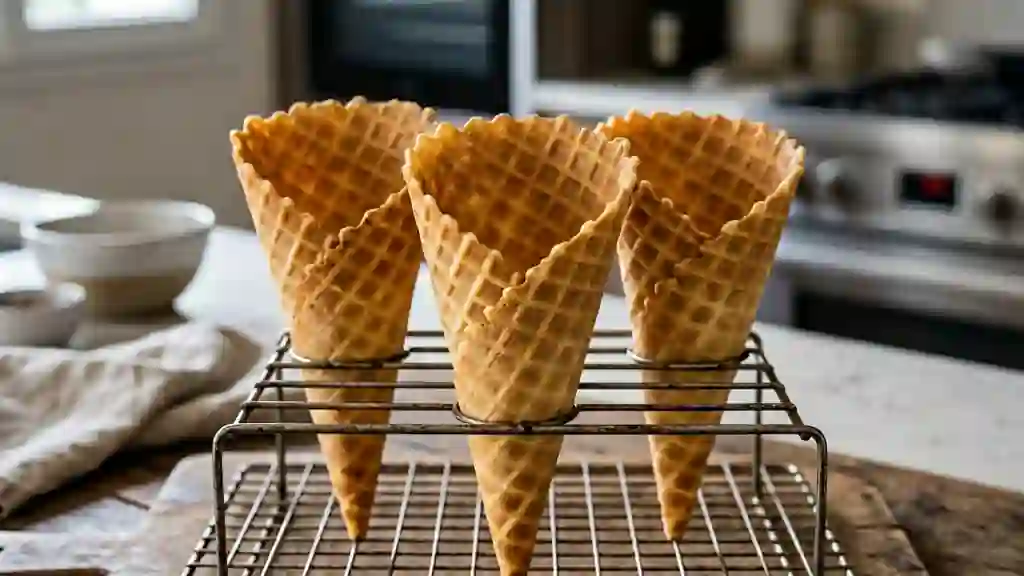 Cornets à glace ultra-croustillants - Photo de présentation