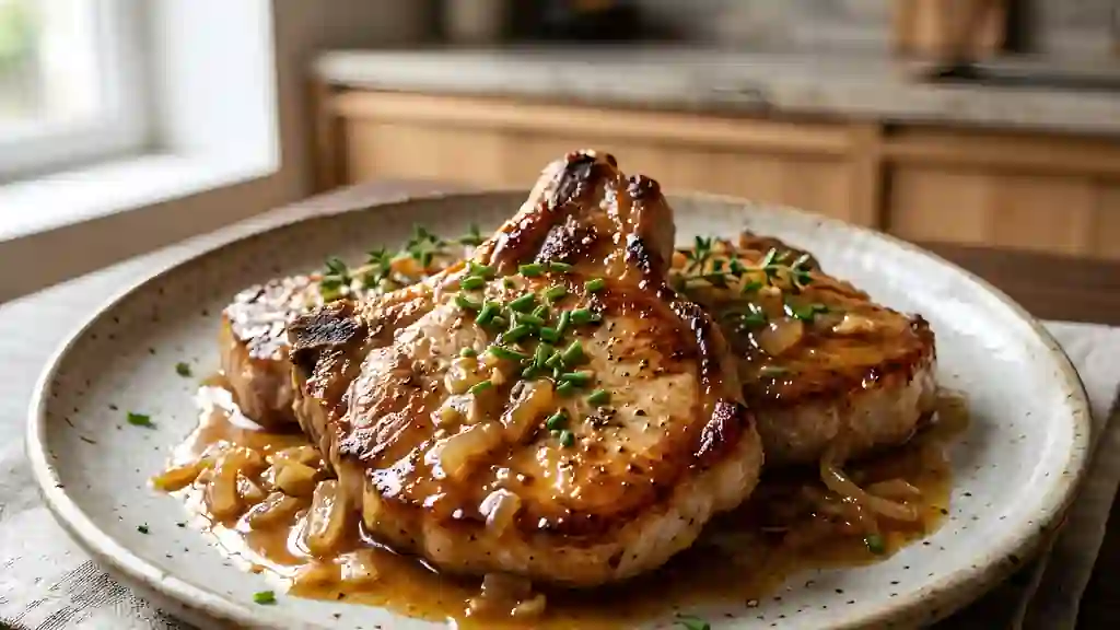 Côtes de porc laquées aigre-douce - Photo de présentation