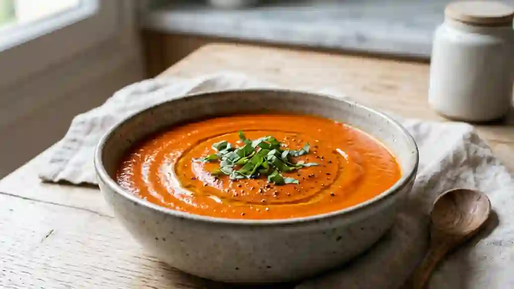 Coulis de poivrons rôtis, intense et onctueux - Photo de présentation