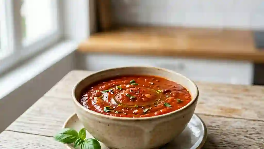 Coulis de Tomates Fondant au Basilic - Photo de présentation