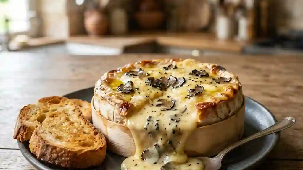 Coulommiers truffé coulant et crémeux - Photo de présentation