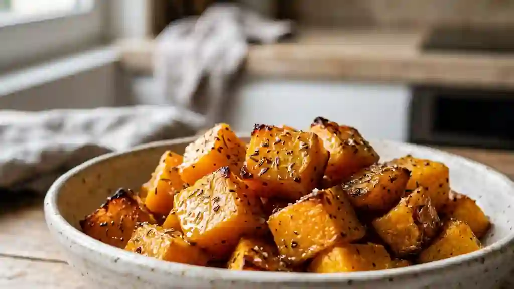 Butternut rôtie fondante et caramélisée - Photo de présentation