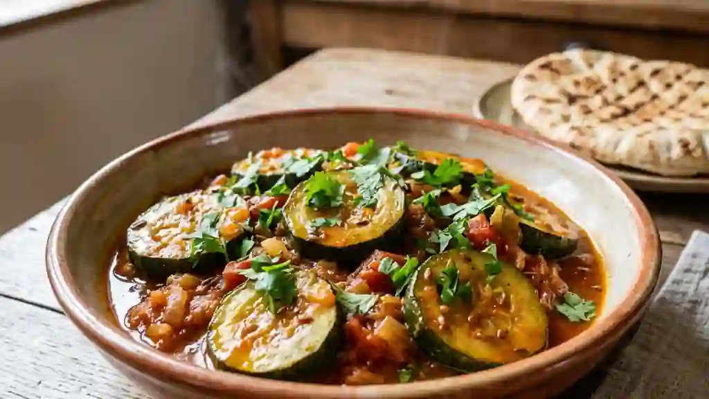 Courgettes fondantes aux épices marocaines - Photo de présentation