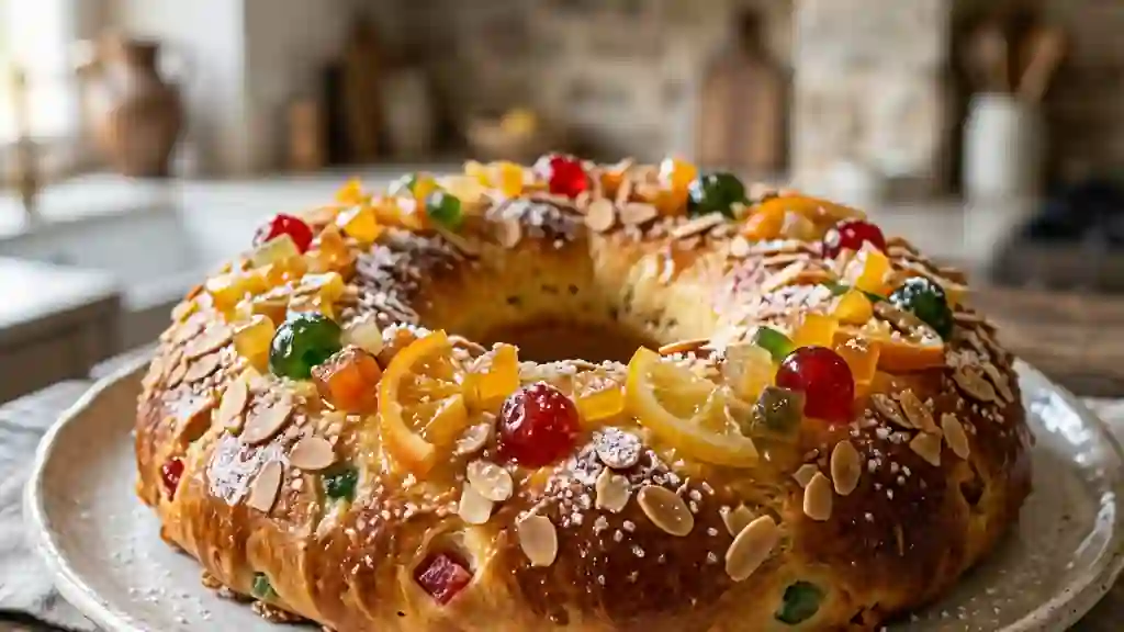 Couronne des Rois Moelleuse aux Fruits Confits - Photo de présentation