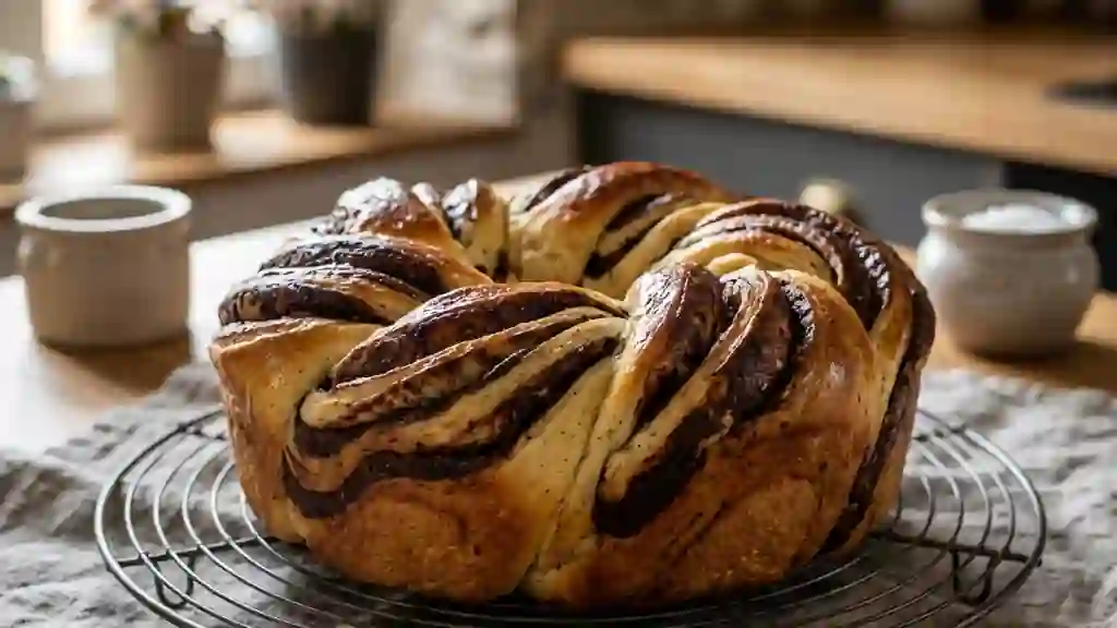 Couronne Moelleuse Vanille-Chocolat - Photo de présentation