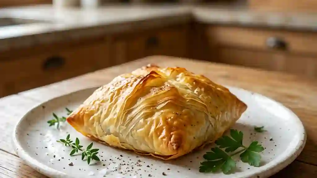 Coussin Croustillant aux Légumes et Chèvre - Photo de présentation