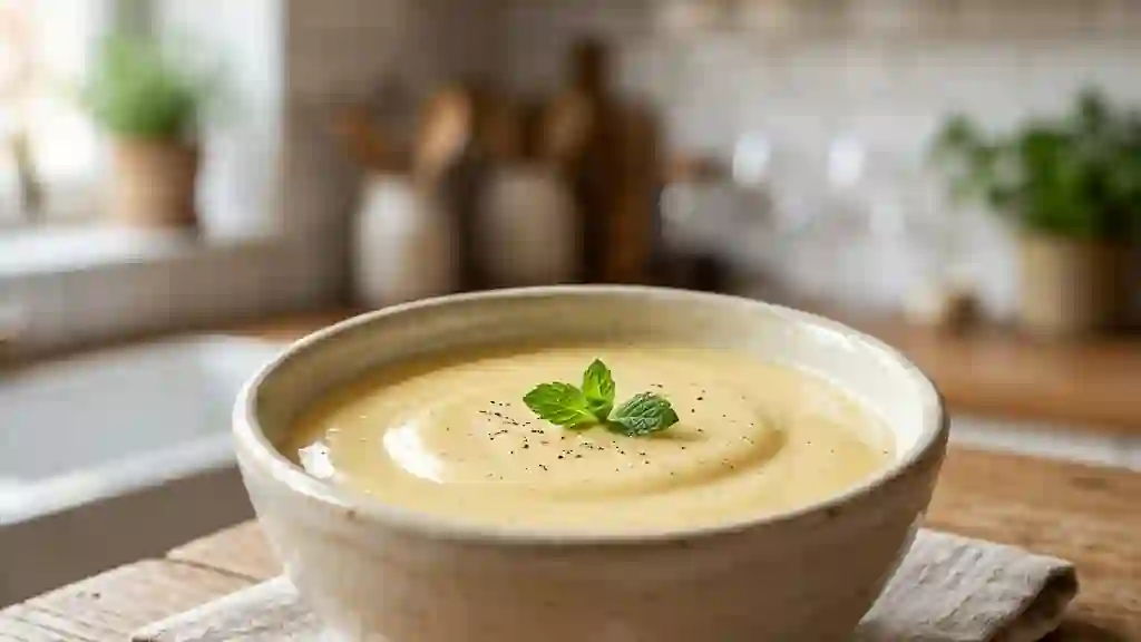 Crème anglaise veloutée à la vanille - Photo de présentation