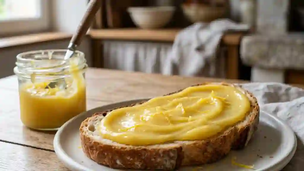 Lemon Curd fondant et intensément citronné - Photo de présentation