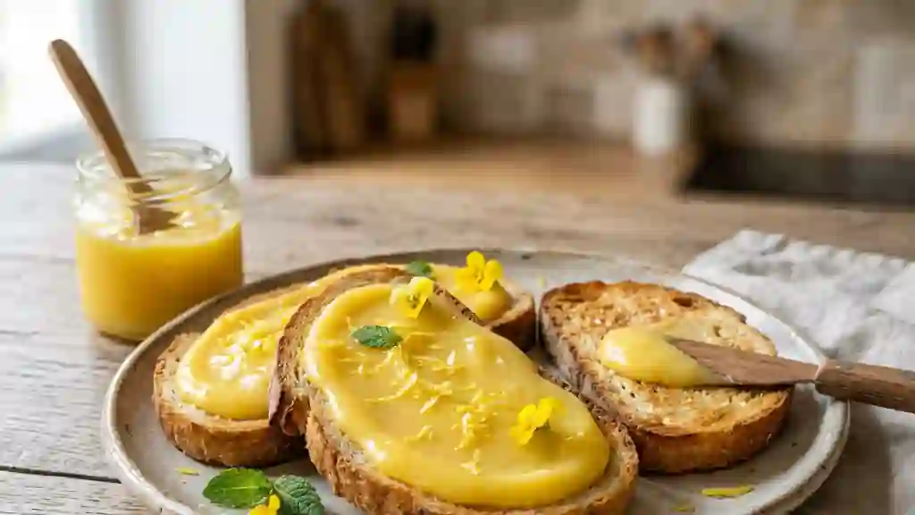 Lemon Curd onctueux et acidulé - Photo de présentation