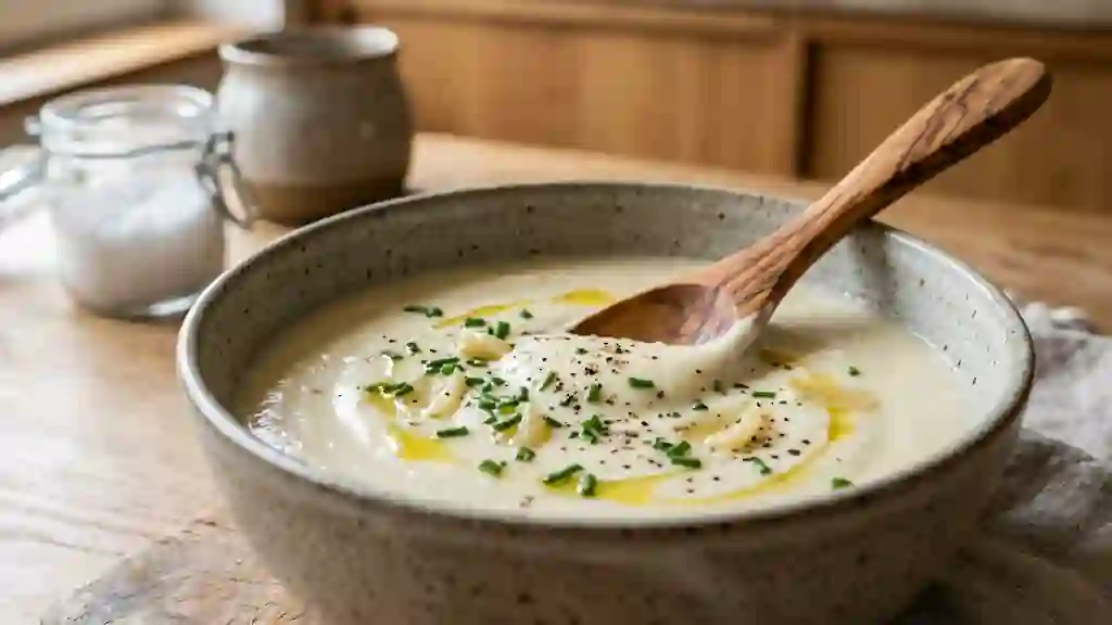 Crème d'ail confit onctueuse - Photo de présentation