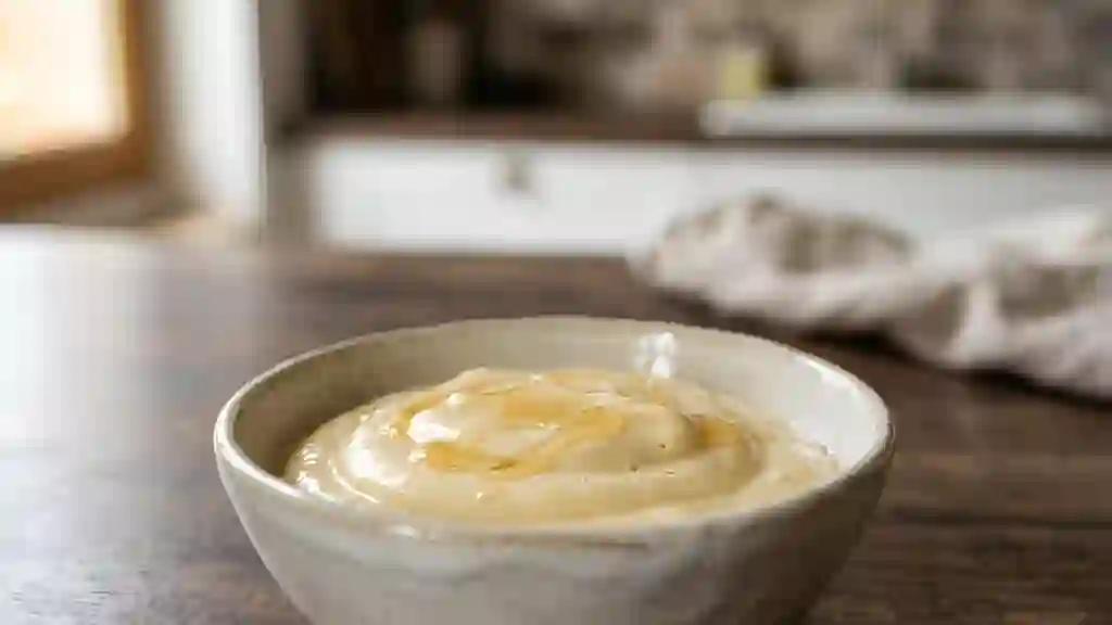 Crème de banane acidulée - Photo de présentation