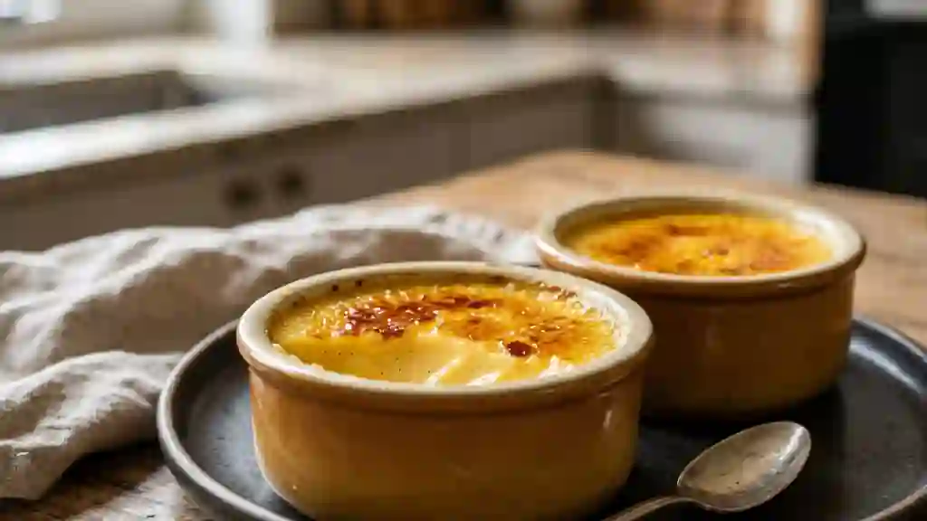 Leite Creme fondant au citron et vanille - Photo de présentation