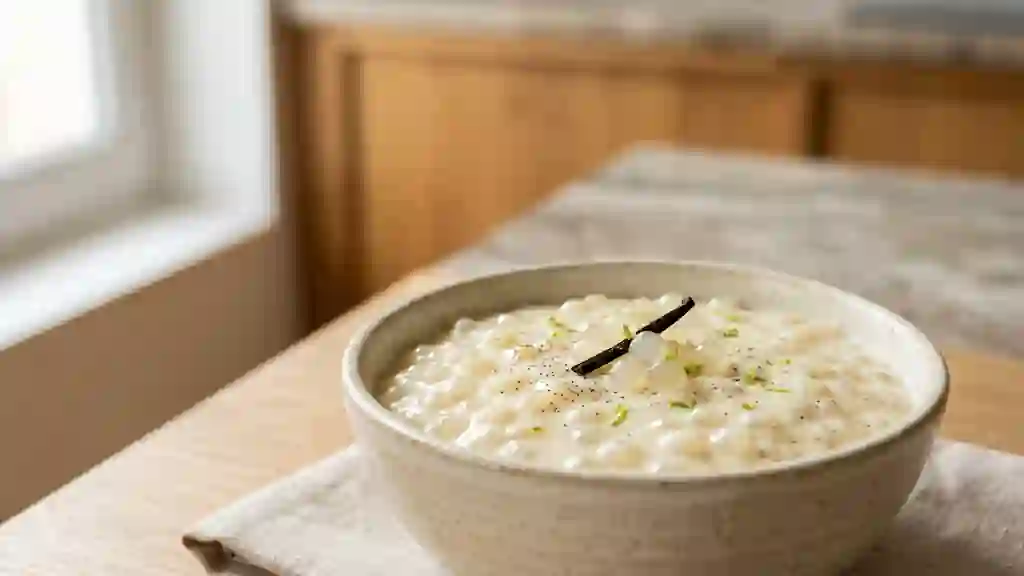 Crème de Tapioca Onctueuse à la Vanille - Photo de présentation