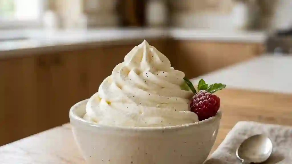 Chantilly Aérienne : Version Sucrée ou Salée - Photo de présentation