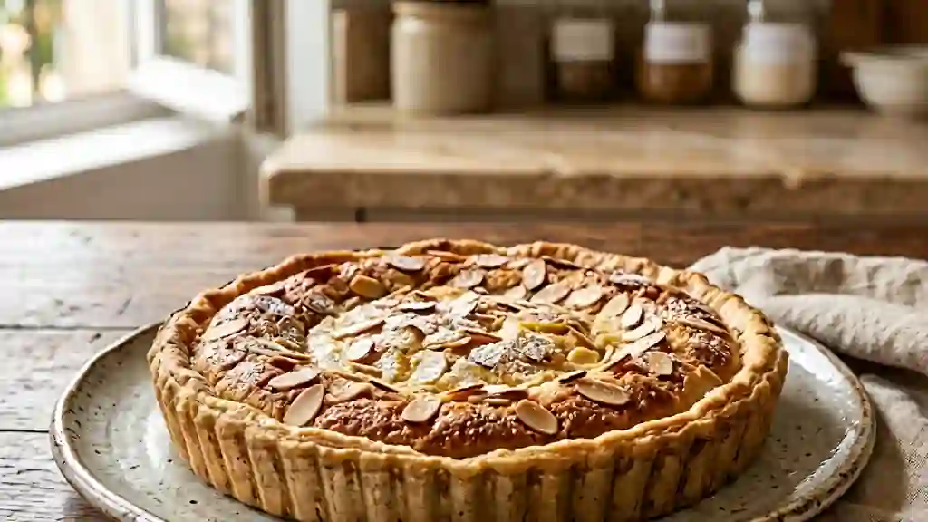 Crème frangipane onctueuse aux amandes - Photo de présentation