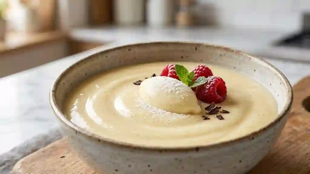 Crème onctueuse à la vanille intense - Photo de présentation