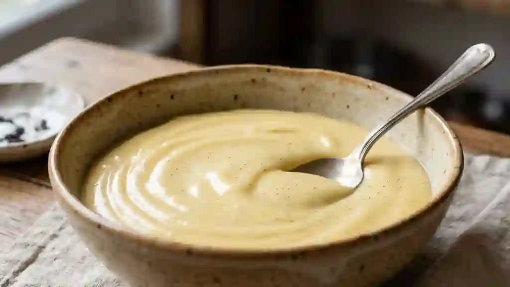 Crème pâtissière onctueuse à la vanille - Photo de présentation