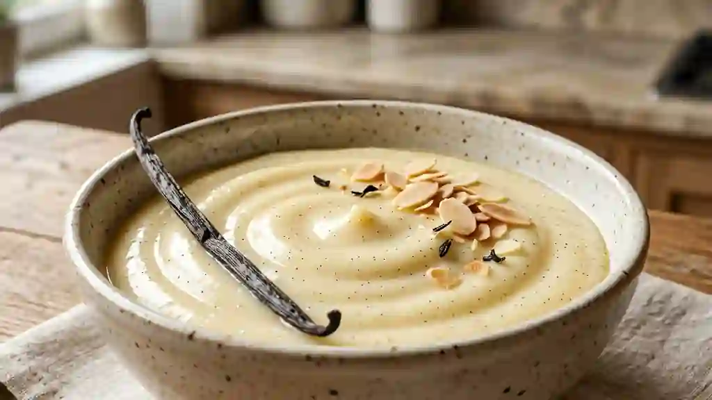 Crème pâtissière onctueuse à la vanille - Photo de présentation