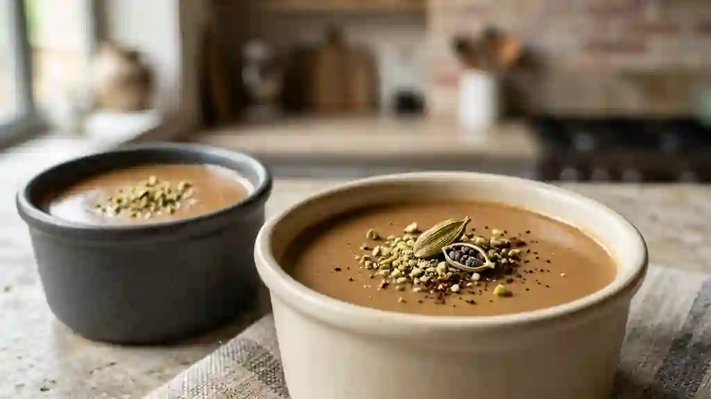 Crèmes Soyeuses Café et Cardamome Verte - Photo de présentation