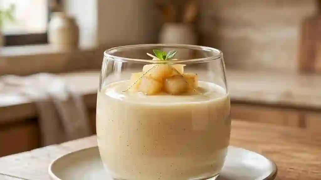 Crémeux Fondant Poire et Vanille - Photo de présentation