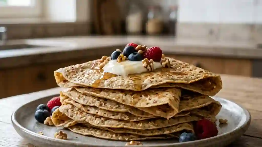 Crêpes Croustillantes aux Céréales - Photo de présentation