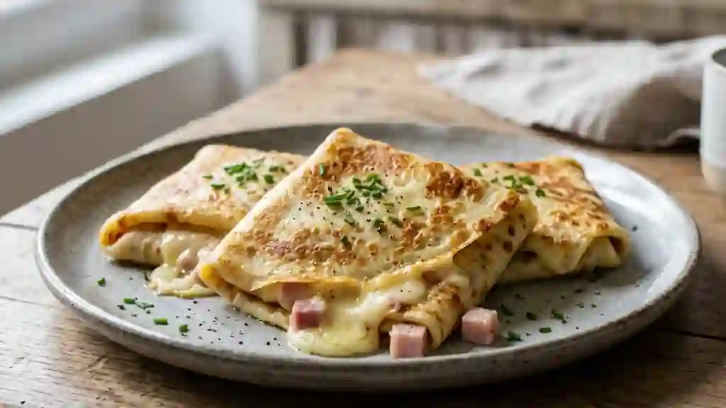 Crêpes Farcies Fondantes au Jambon - Photo de présentation