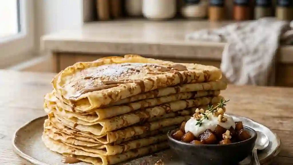 Crêpes Franc-Comtoises Fines et Fondantes - Photo de présentation