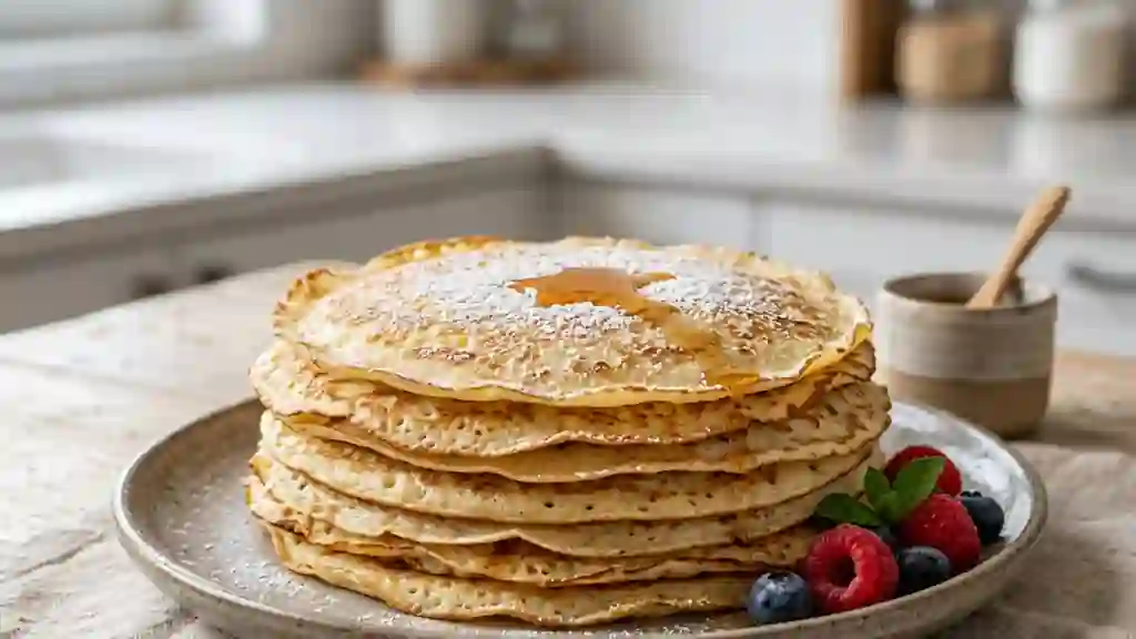 Crève à Fous : Crêpes Suisses au Beurre - Photo de présentation