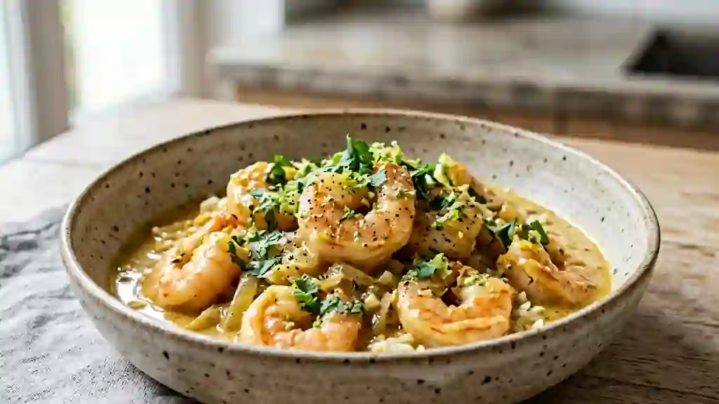Crevettes au Curry et Coco Onctueuses - Photo de présentation