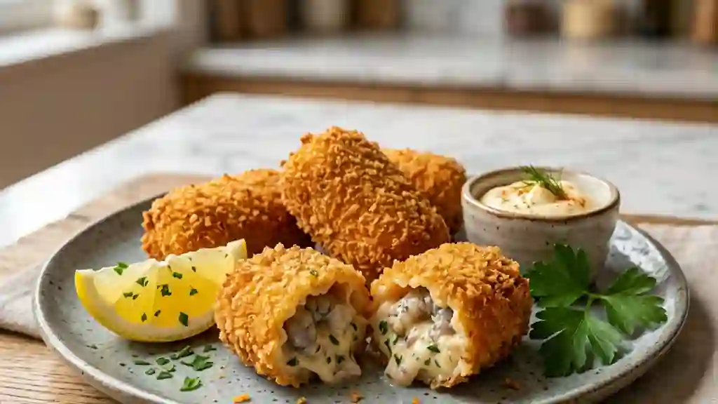 Croquettes de Crevettes Fondantes - Photo de présentation