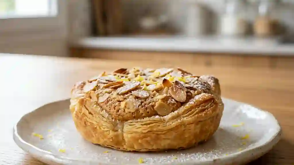 Croustade Amandine au Citron Fondante - Photo de présentation