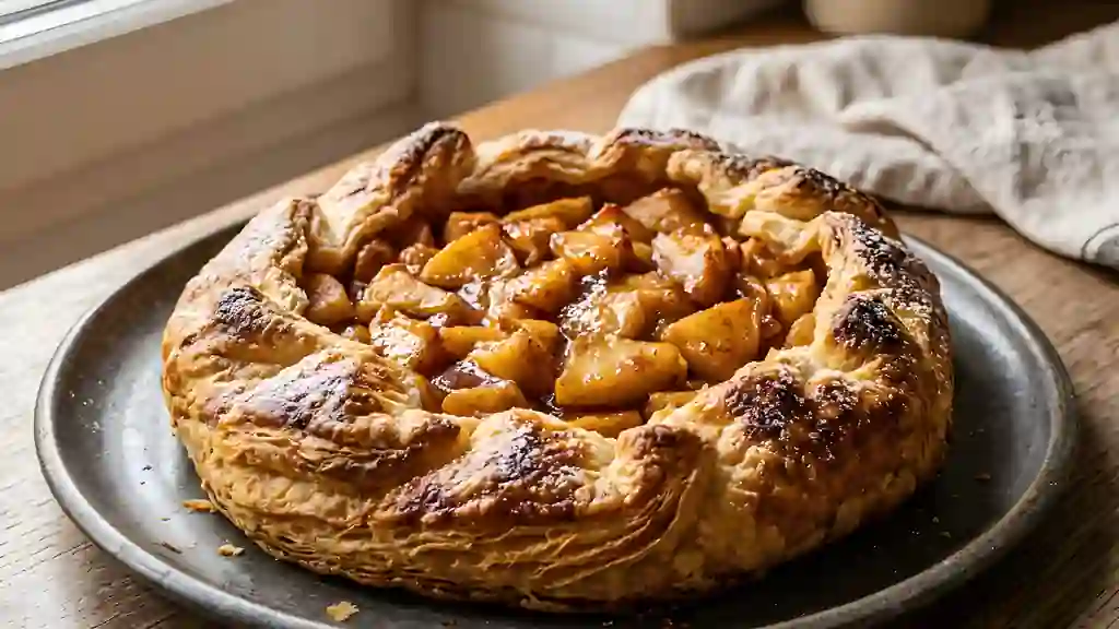 Croustade aux pommes, cannelle - Photo de présentation
