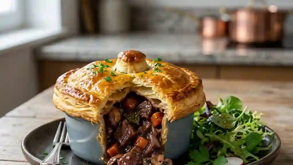 Croustade de lièvre au vin rouge - Photo de présentation