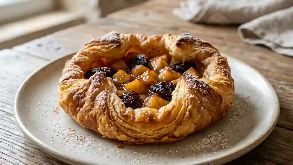 Croustade gasconne pommes, pruneaux et armagnac - Photo de présentation