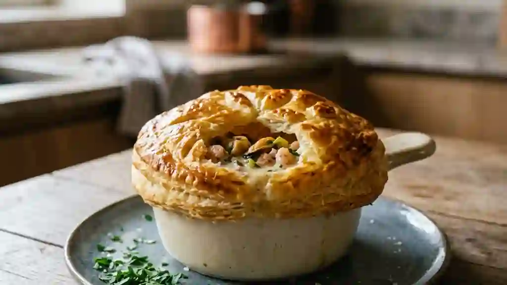 Croustade Marinière Feuilletée et Crémeuse - Photo de présentation