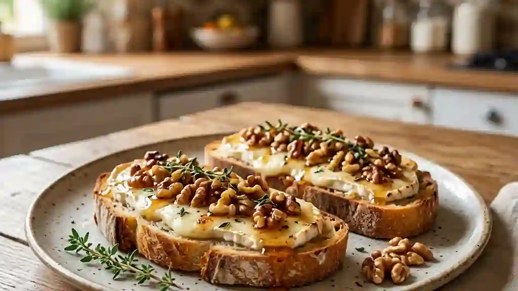 Croustinoix chèvre, miel et thym - Photo de présentation